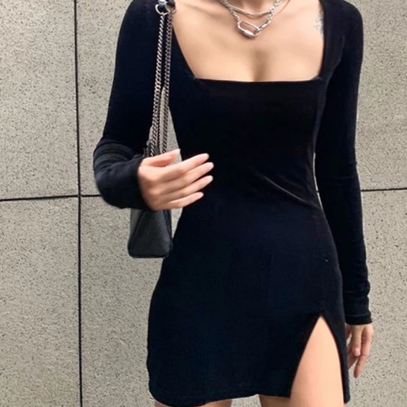 y2k black dress yesstyle - Picture 1 of 3